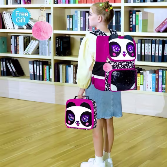 UFNDC Unicorn Kız Çocuk Sırt Çantası 3'lü