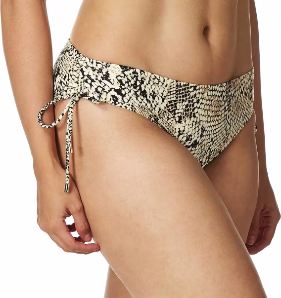 Calvin Klein Kadın Yan Büzgülü Bikini Mayo Altı