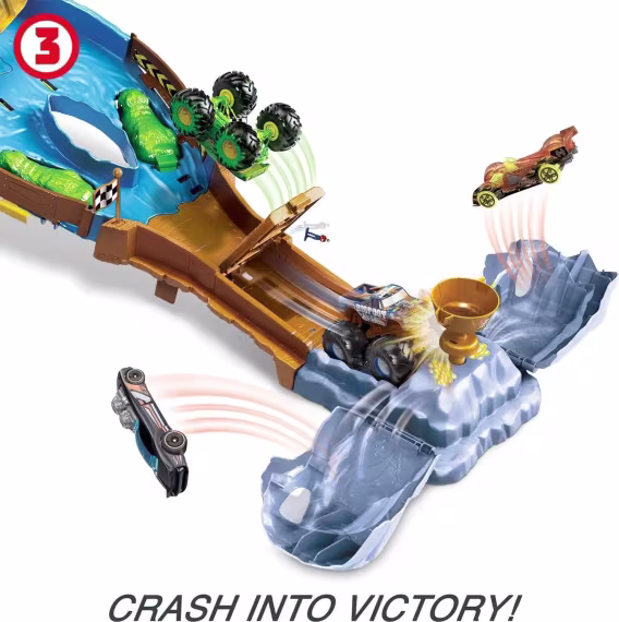 Hot Wheels Canavar Kamyonlar Yarış Pisti Oyun Seti