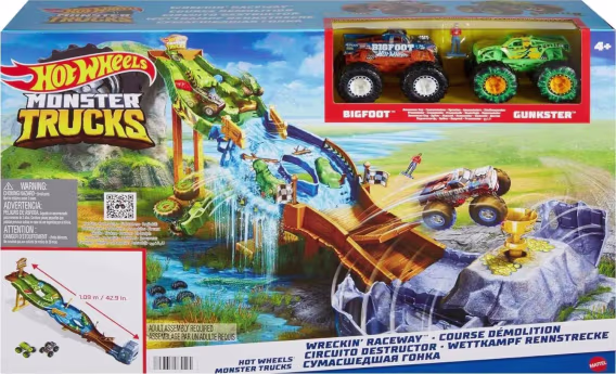 Hot Wheels Canavar Kamyonlar Yarış Pisti Oyun Seti
