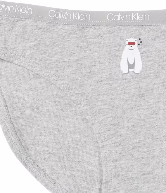 Calvin Klein Kız Çocuk İç Giyim Pamuklu Bikini Külot