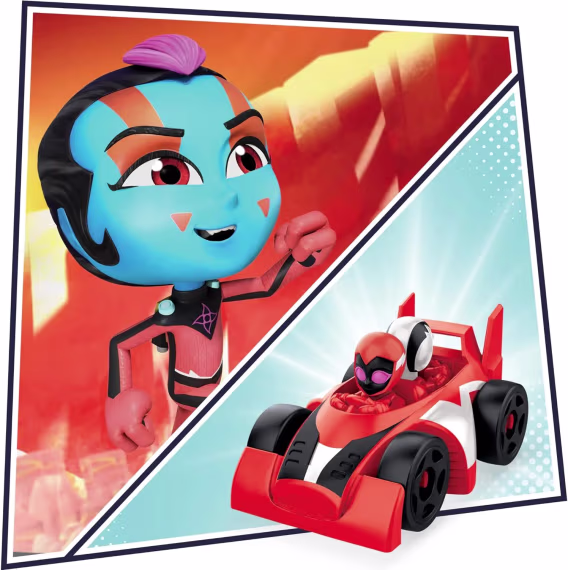 PJ Masks Animal Power Smash ve Zoom Yarış Pisti Oyuncak