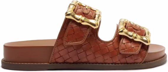 SCHUTZ Kadın Enola Dokuma Düz Sandalet