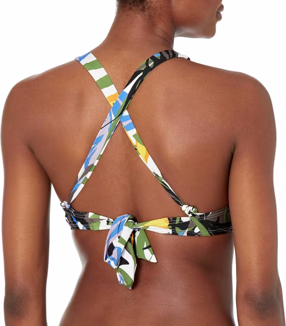 Calvin Klein Standart Yan Büzgülü Bikini Mayo Altı