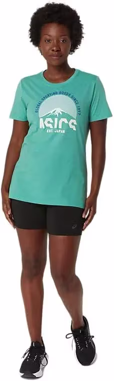 ASICS Kadın GSG 1977'DEN BERİ ADVENTURE CREW Antrenman Tişörtü