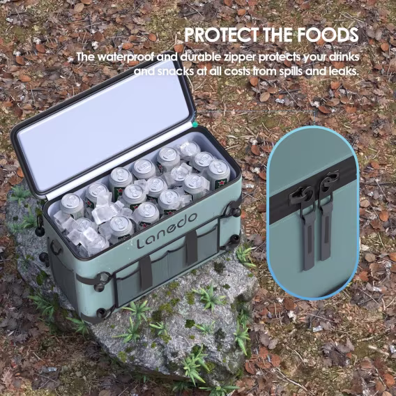 Lanedo 34 Gözlü Yumuşak Taraflı Soğutucu  Çok Kişilik Öğle Yemeği Çantası
