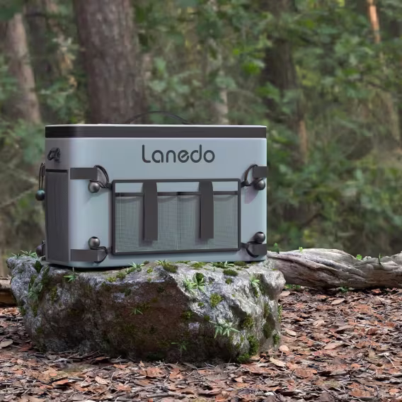 Lanedo 34 Gözlü Yumuşak Taraflı Soğutucu  Çok Kişilik Öğle Yemeği Çantası