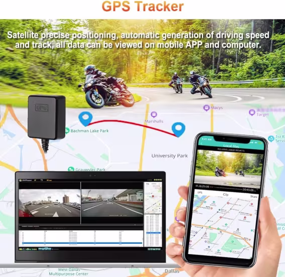 VSYSTO WiFi Motosiklet Kamerası  S6PL