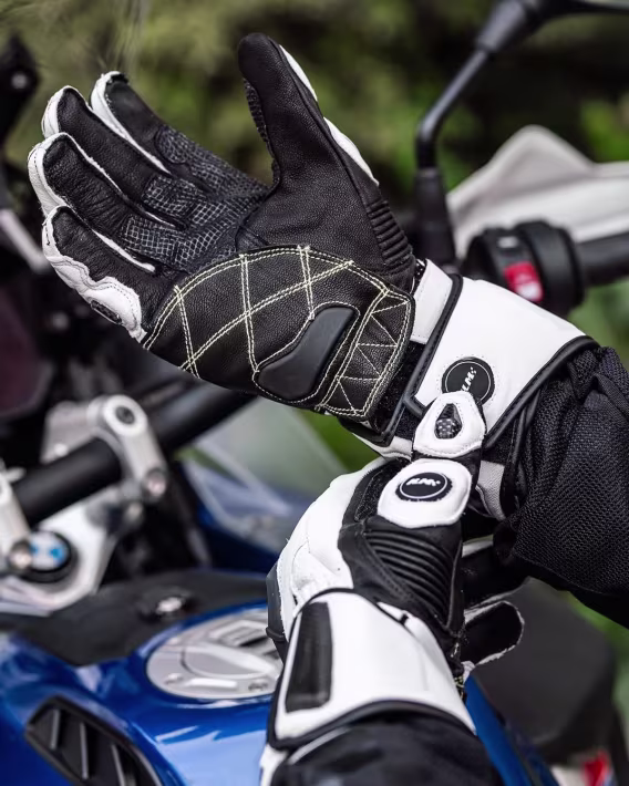 ILM ModelGRC01 Deri Dokunmatik Motosiklet Eldiveni