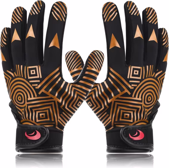 SPOMAT Genç Alıcı Futbol Eldiveni (Silikon Tutuş)