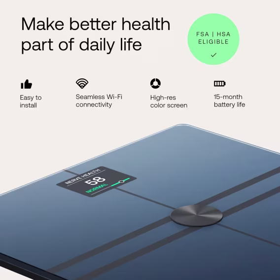 Withings Body Cardio Akıllı Dijital Tartı