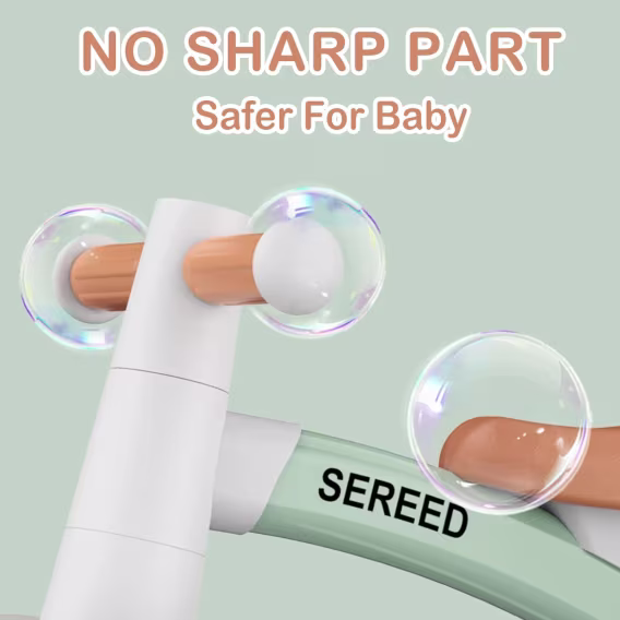 SEREED Renkli Aydınlatma Bebek Denge Bisikleti