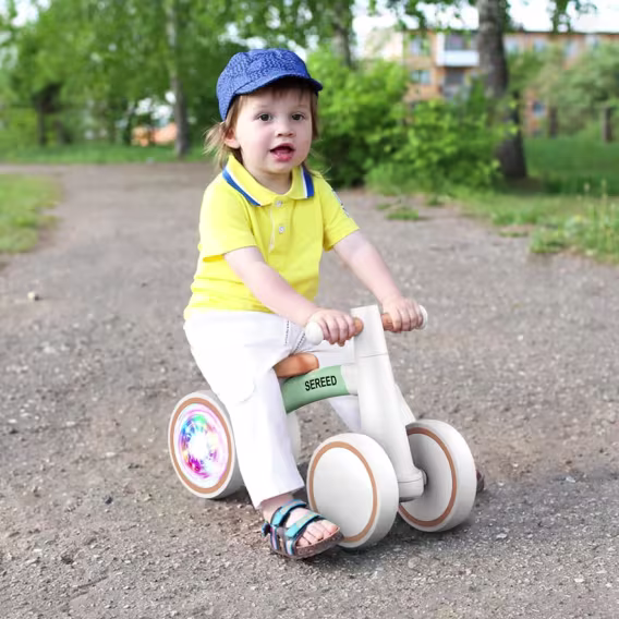 SEREED Renkli Aydınlatma Bebek Denge Bisikleti