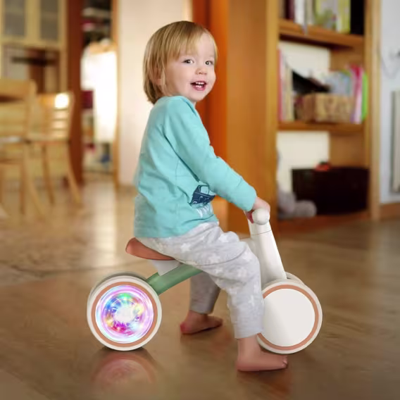 SEREED Renkli Aydınlatma Bebek Denge Bisikleti