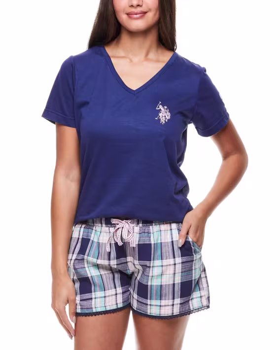 us-polo-assn-bayan-kisa-kollu-uyku-takimi-v-759013