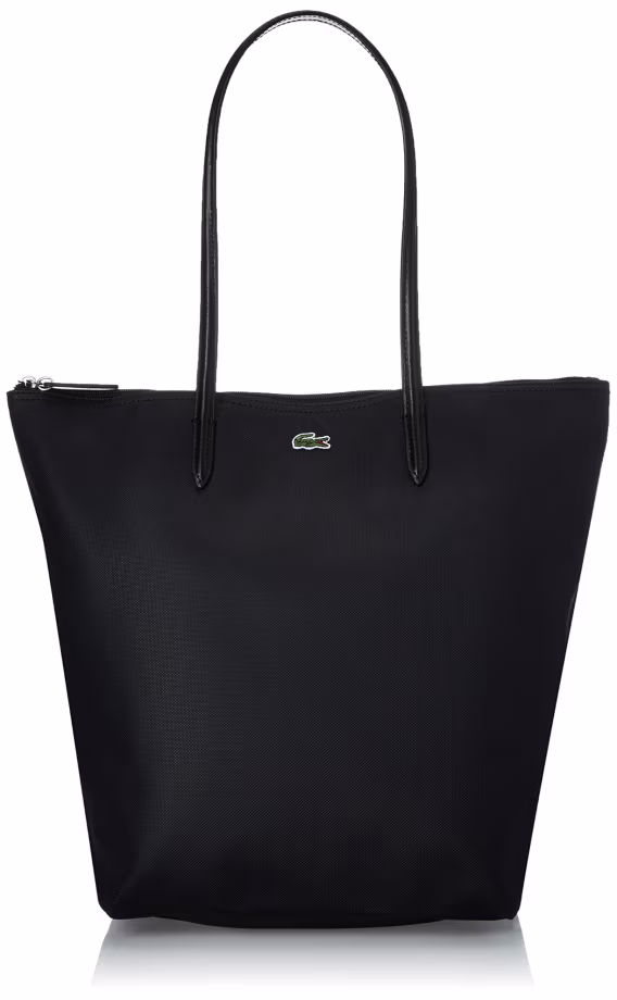 Lacoste Kadın L.12.12 Konsept Dikey Siyah Omuz Çantası