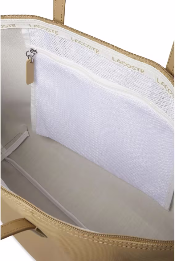 Lacoste Kadın L.12.12 Konsept Dikey Siyah Omuz Çantası