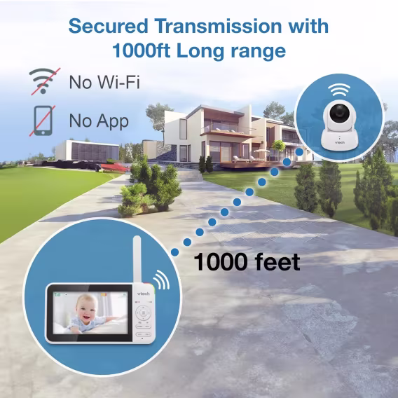 VTech VM54632 Bebek Monitörü 2 Kamera