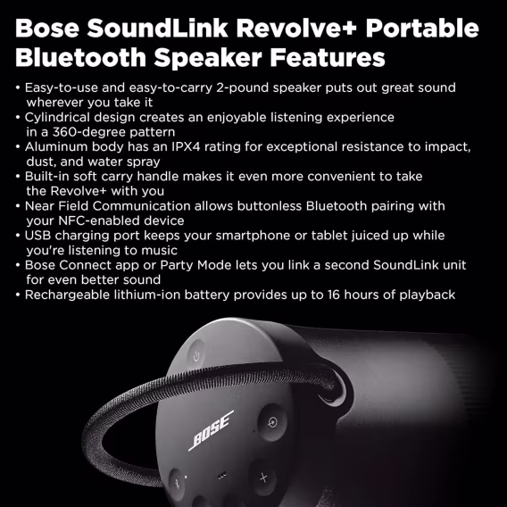 Bose SoundLink Revolve Plus Bluetooth Hoparlör