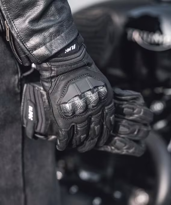 ILM ModelGRC01 Deri Dokunmatik Motosiklet Eldiveni