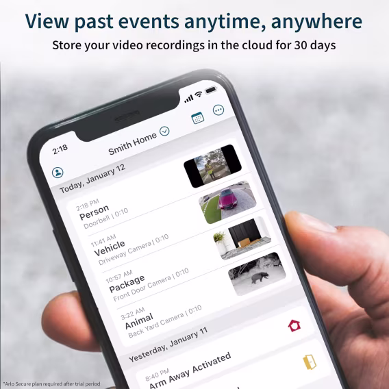 Arlo Essential Video Doorbell Kamera