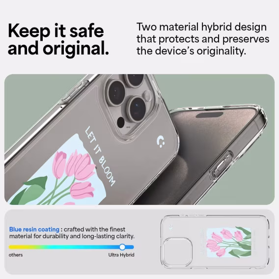 Spigen iPhone 15 Pro Ultra Hibrit Sararma Önleyici Kılıf (2023)