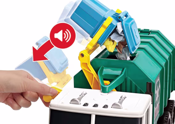 Matchbox Çöp Kutusu Arabalı Geri Dönüşüm Kamyonu