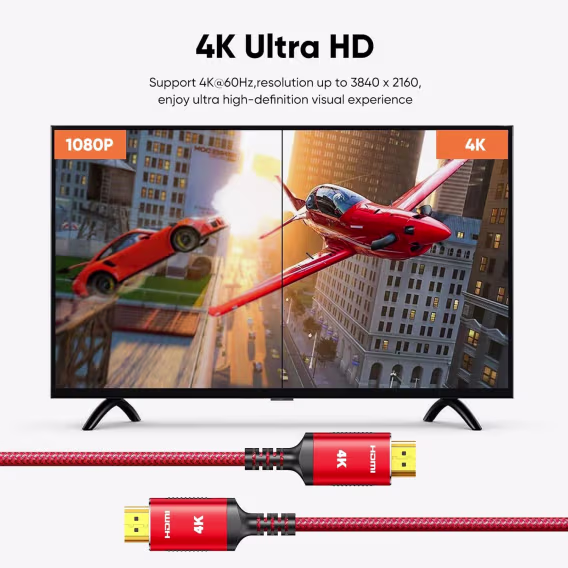 Highwings 8K HDMI Kabloları 2.1  2'li Paket