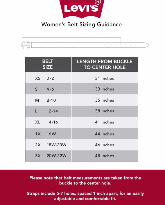 Levi's Kadın Günlük Deri Örgülü Kemer