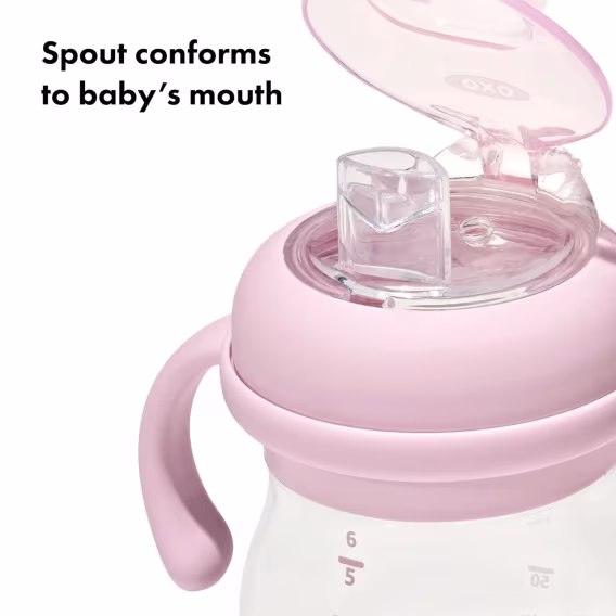 OXO Tot Transitions Çıkarılabilir Saplı Yumuşak Ağızlı Damlatmaz Bardak