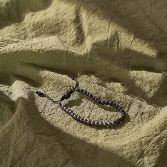 Fossil Erkek  Steel and Beaded Bileklik