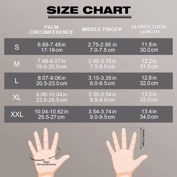 MCTi Snowboard Kar Araci Soğuk Hava Eldivenleri