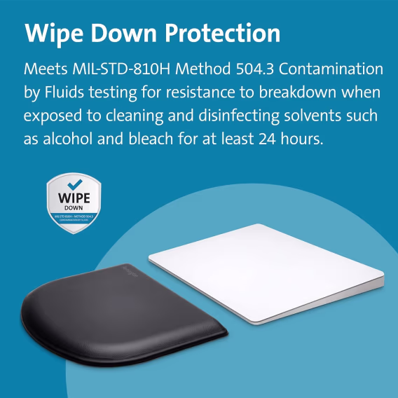 Kensington İnce Klavyeler için ErgoSoft Bilek Desteği (K52800WW)