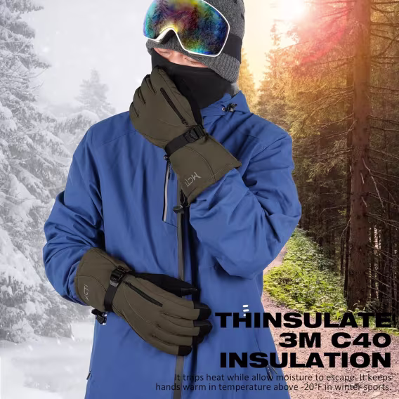 MCTi Snowboard Kar Araci Soğuk Hava Eldivenleri