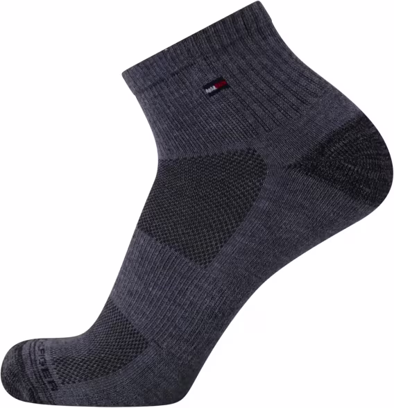 Tommy Hilfiger Erkek Atletik Çorap  Cushion Quarter (12'li Paket)