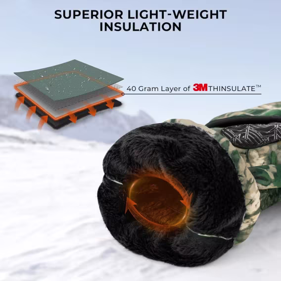 KastKing PolarBlast Buzda Balık Tutma Eldiveni