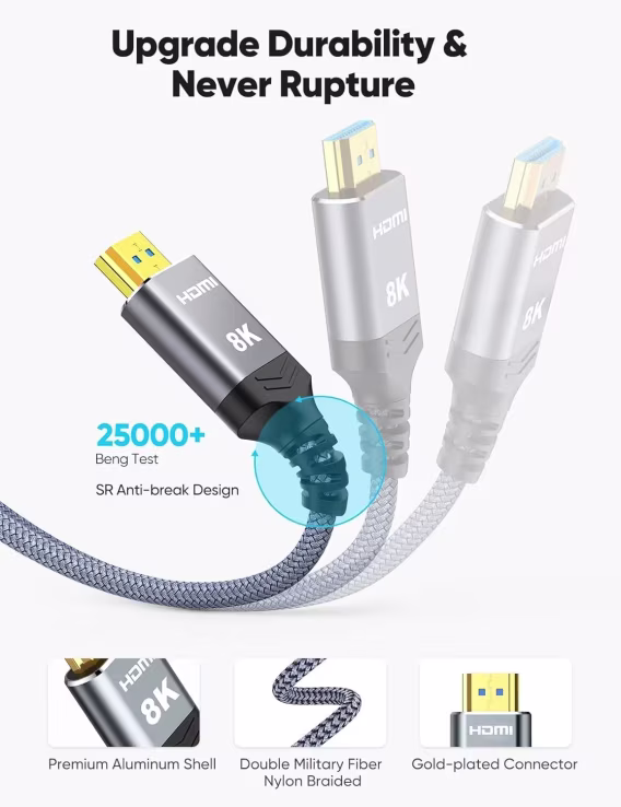 Highwings 8K 10K HDMI Kablosu