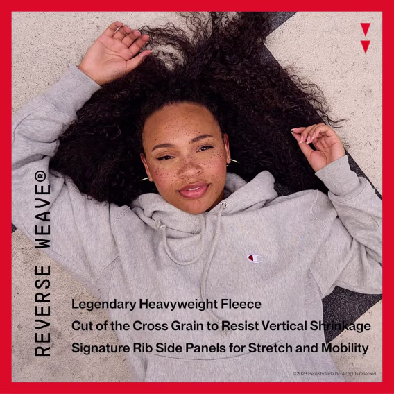 Champion Kadın Oversized Polar Sweatshirt