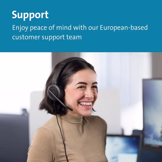 Kensington İnce Klavyeler için ErgoSoft Bilek Desteği (K52800WW)