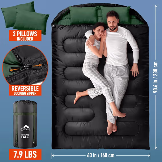 Mereza Çift Kişilik Uyku Tulumu