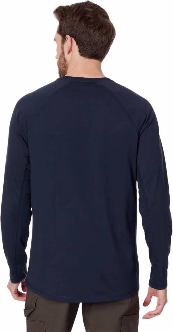 Carhartt Erkek Force Rahat Uzun Kollu Cepli Tişört