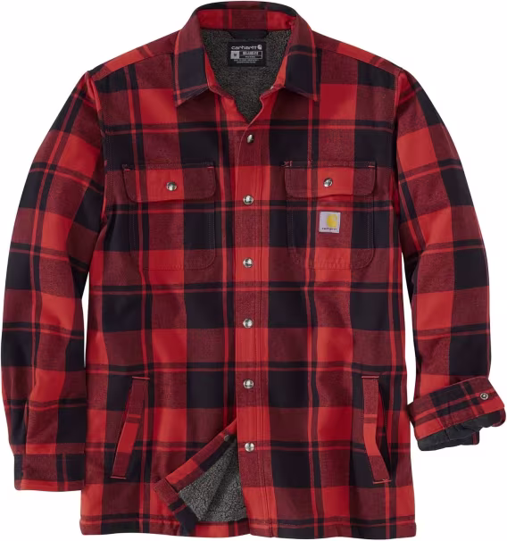 Carhartt Erkek Rahat Kesim Flanel Sherpa Gömlek