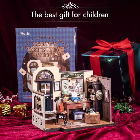 Rolife DIY Minyatür Rahat Mutfak Ev Seti