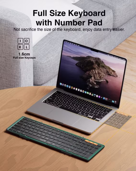 ProtoArc Katlanabilir Bluetooth Klavye XK01