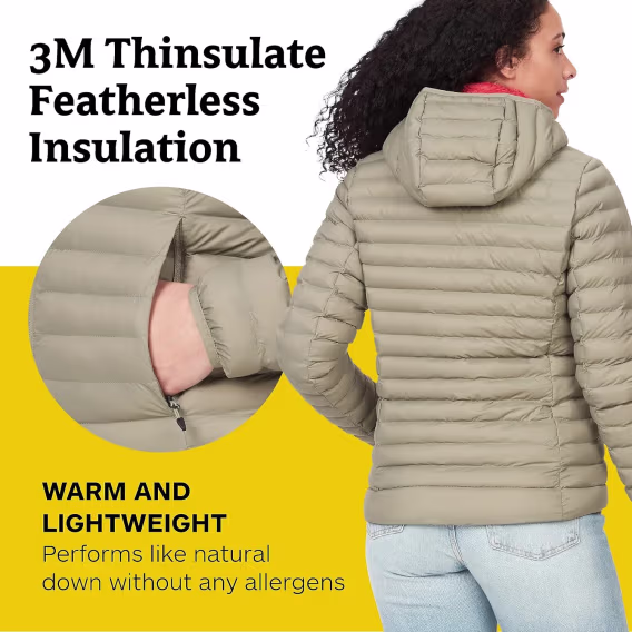 MARMOT Kadın Echo Tüysüz Kapüşonlu Ceket