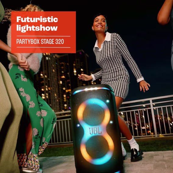 JBL PartyBox Stage 320 Taşınabilir Parti Hoparlörü