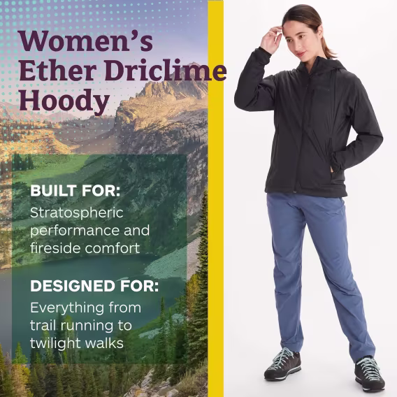 MARMOT Kapüşonlu Kadın Ether Driclime Ceket