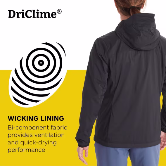 MARMOT Kapüşonlu Kadın Ether Driclime Ceket