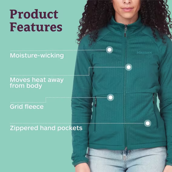 MARMOT Kadın Leconte Polar Ceket