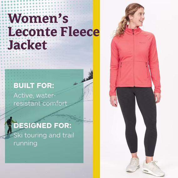 MARMOT Kadın Leconte Polar Ceket